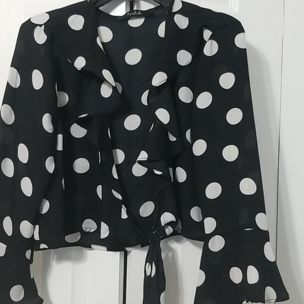 Lipslide polka dot cardigan